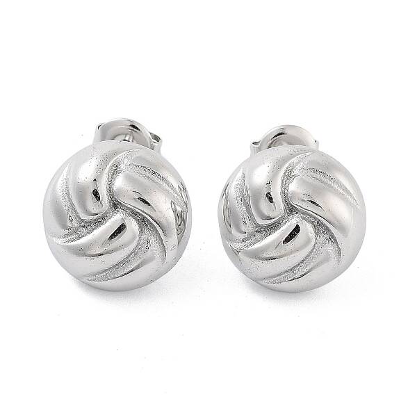 Non-Tarnish 304 Stainless Steel Stud Earrings