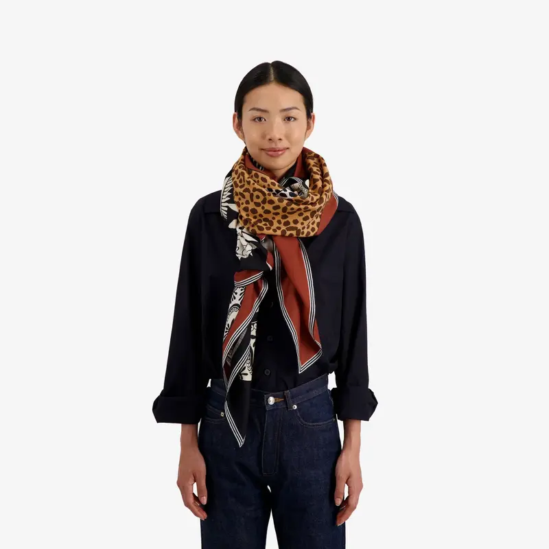 Scarf Et19my47 Terracotta | Color: TERRACOTTA | Size: U