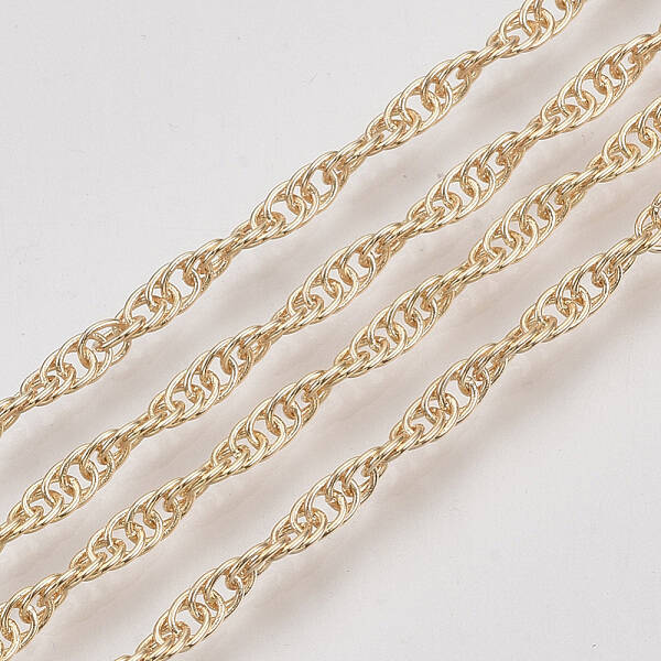 Soldered Brass Covered Iron Singapore Chains