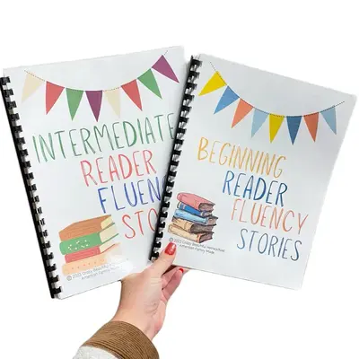 Fluency stories BUNDLE. Beginner fluency and intermediate stories 2 book bundle