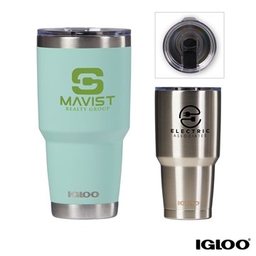 6 Promotional Igloo 27 oz Vacuum Insulated Tumbler - 12Hr Hot & ...