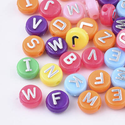 Plating Opaque Acrylic Beads