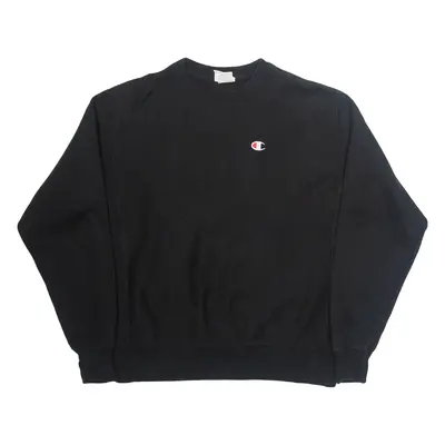 CHAMPION REVERSE WEAVE Mens Sweatshirt Black M