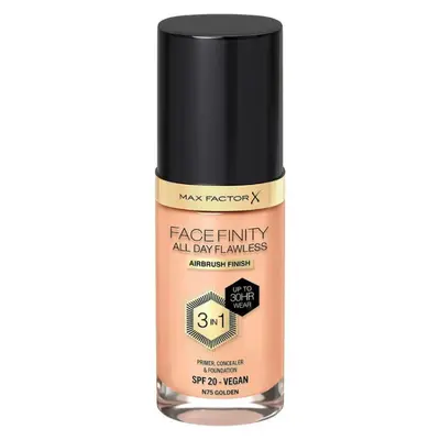 Max Factor Facefinity All Day Flawless long lasting foundation SPF 20 color 32 Light Beige 30 ml