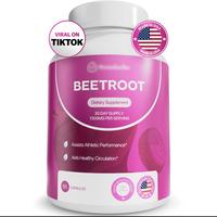 Organic Beet Root Capsules – 1300mg Beetroot Powder for Natural Energy & Endurance Support, Non-GMO, Lab-Tested Beet Supple...