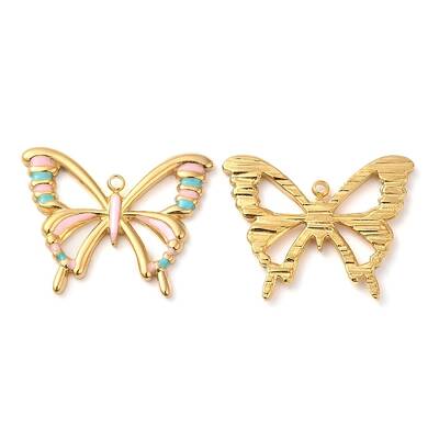 304 Stainless Steel Enamel Pendants