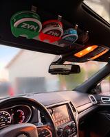 3D Printed Vehicle Sun Visor Holster - Non-Toxic PLA, Designed for Secure Access, Available in Multiple Colors and Text Optio...