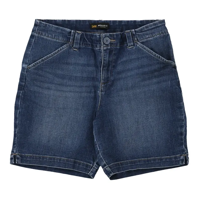 Lee Denim Shorts - 30W UK 8 Dark Wash Cotton
