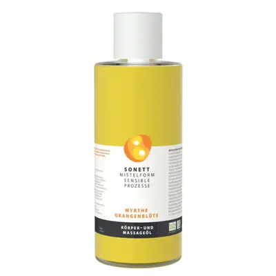 Sonett MISTELFORM SENSIBLE PROZESSE Massage and Body Oil, 485 ml myrtle and orange blossom