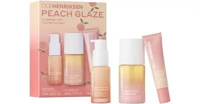 OLEHENRIKSEN Peach Glaze Plumping Trio face care set