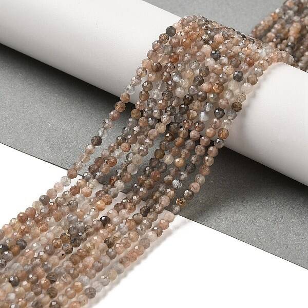 Natural Multi-Moonstone Beads Strands