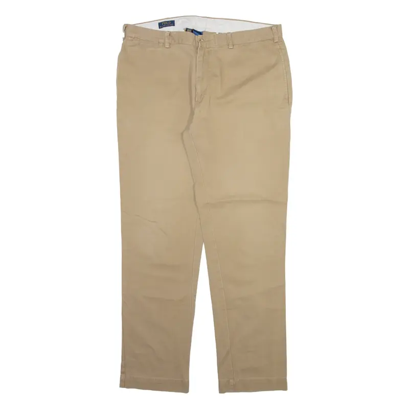 POLO RALPH LAUREN Mens Trousers Beige Regular Straight W38 L34