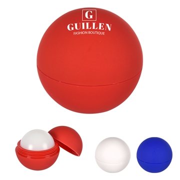 250 Custom Rubberized Lip Moisturizer Ball - Vanilla & FDA ...