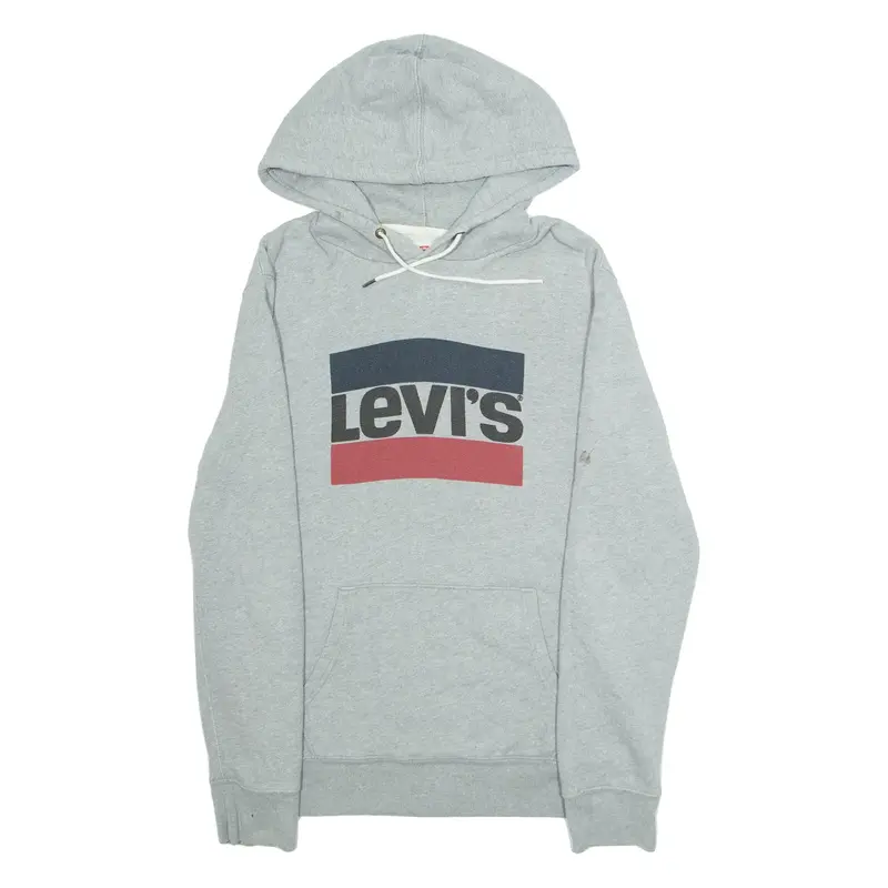 LEVI'S Mens Grey Hoodie M
