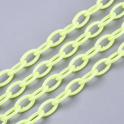 Acrylic Opaque Cable Chains