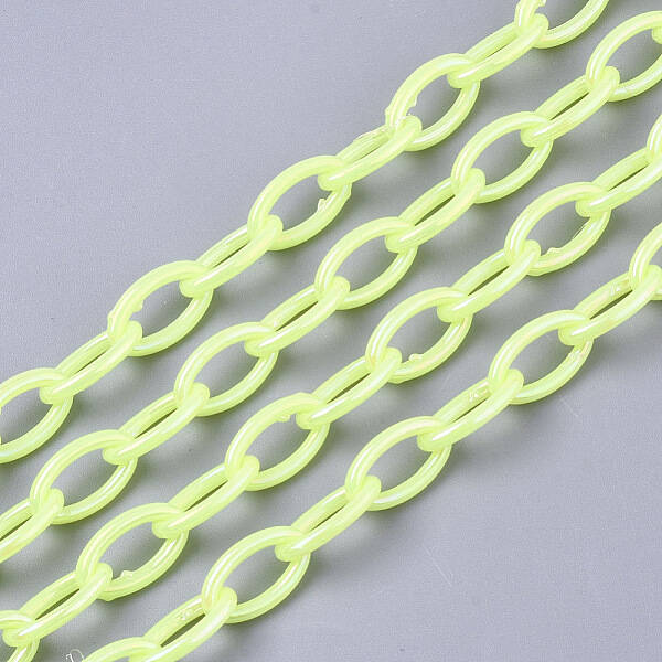 Acrylic Opaque Cable Chains