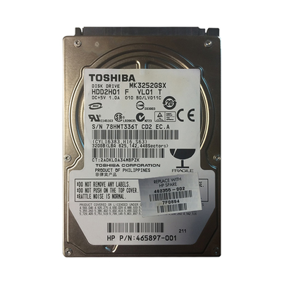 462355-002 HP 320GB 5400RPM SATA 1.5Gb/s 8MB Cache 2.5-inch Hard Drive