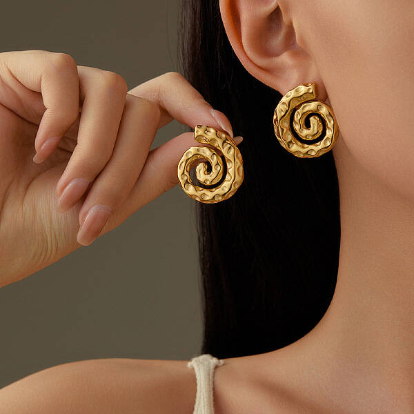 304 Stainless Steel Stud Earrings for Women