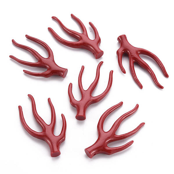 Synthetic Coral Beads