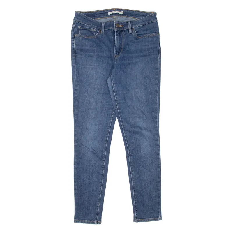 LEVI'S 711 Womens Jeans Blue Slim Skinny W27 L26