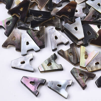 Natural Black Lip Shell Beads
