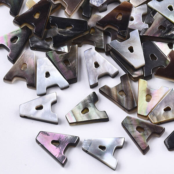 Natural Black Lip Shell Beads