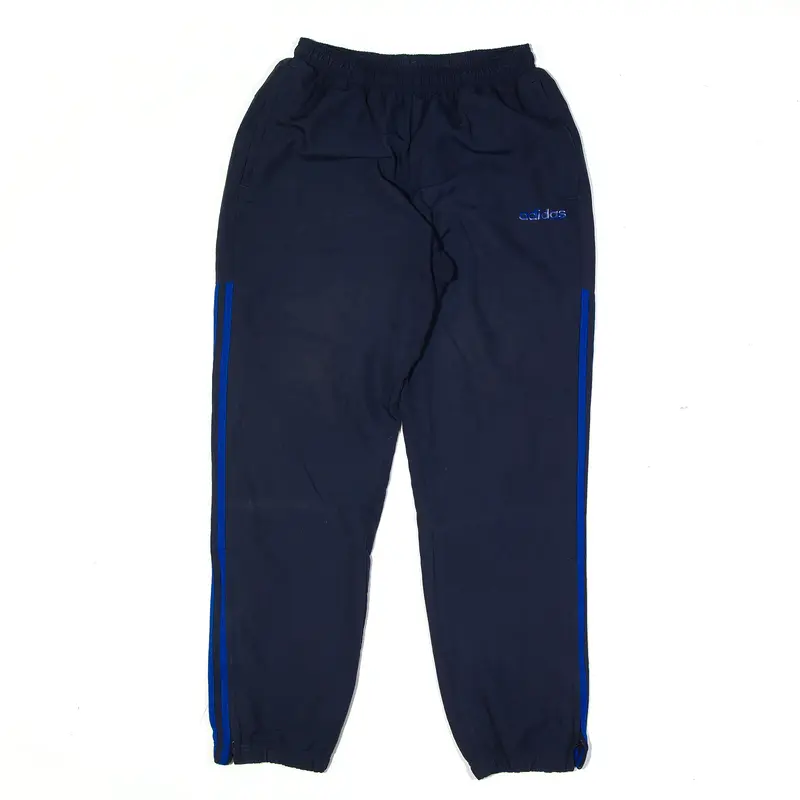 ADIDAS Track Pants Blue Tapered Mens M W26 L29