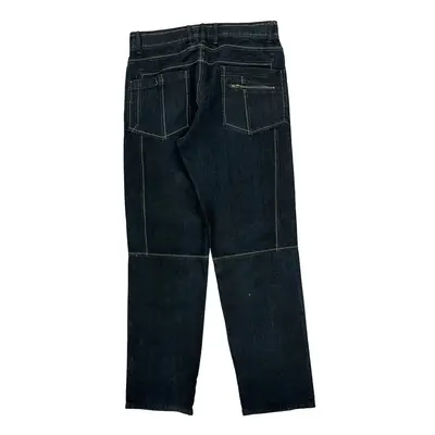 Hip Hop Rekuait Jeans - 36W 33L Dark Wash Cotton