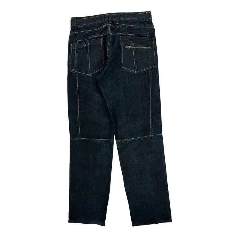 Hip Hop Rekuait Jeans - 36W 33L Dark Wash Cotton