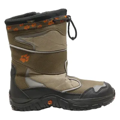 JACK WOLFSKIN Snow Boots Brown Synthetic Boys UK 4