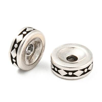 Rack Plating Eco-Friendly Brass Beads