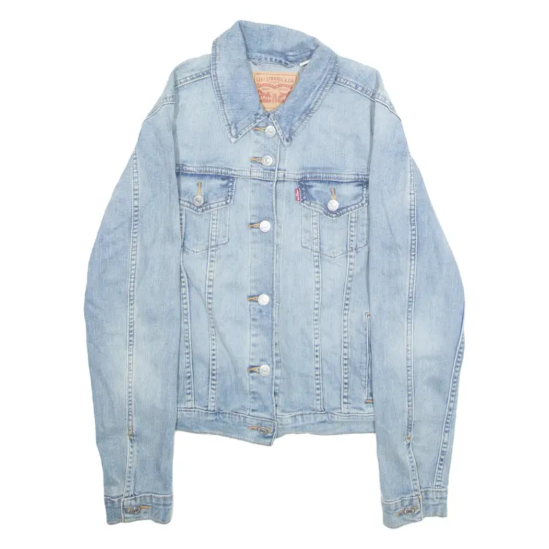 LEVI'S Womens Denim Jacket Blue L
