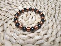 Jecanori Copper Bracelets for Women Magnetic Bracelet 99.99% Pure Copper Jewelry with 3500 Gauss Magnet Beads
