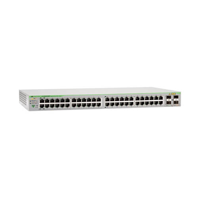 AT-GS950/48PS-10 Allied Telesis 24x PoE+ 24x GBE 4x Combo SFP Switch