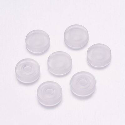 Comfort PET Plastic Pads for Clip on Earrings