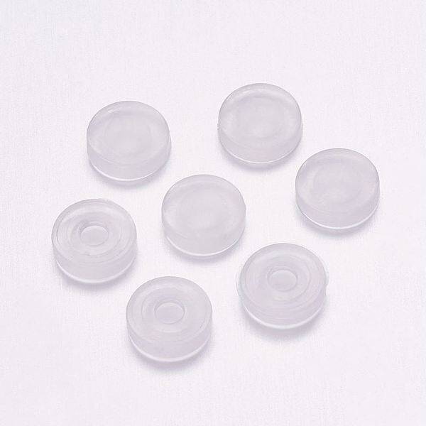 Comfort PET Plastic Pads for Clip on Earrings