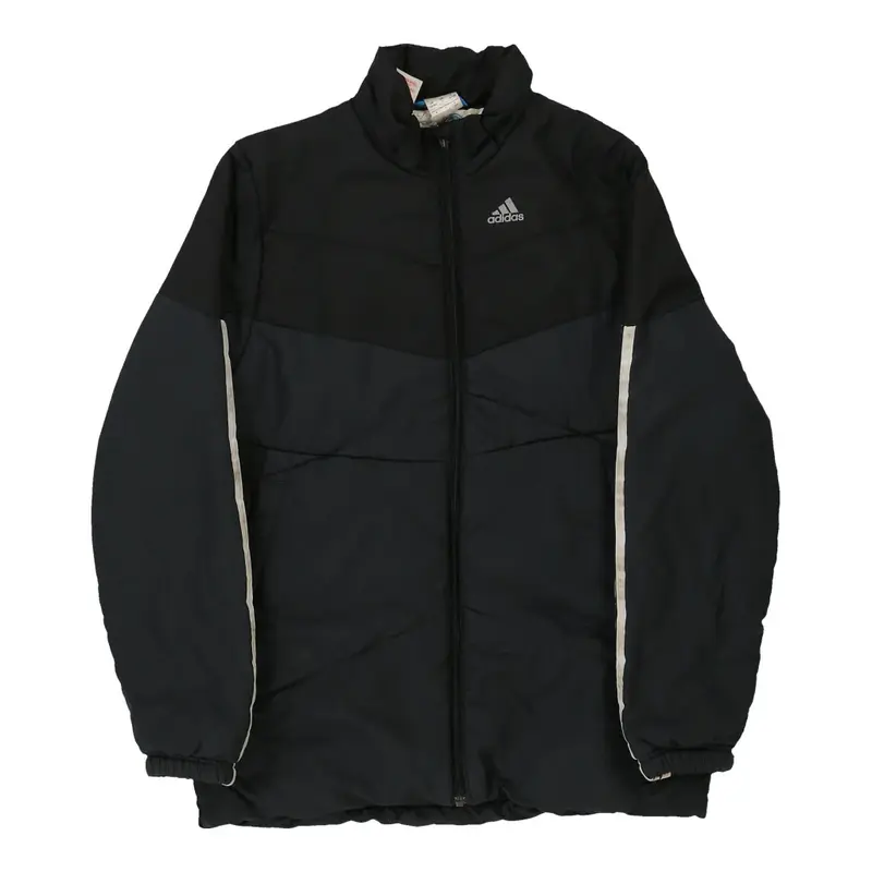 Age 13-14 Adidas Puffer - Large Black Polyester