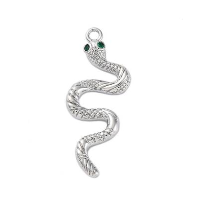 Brass Micro Pave Cubic Zirconia Pendants