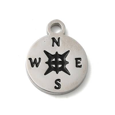 304 Stainless Steel Enamel Pendants