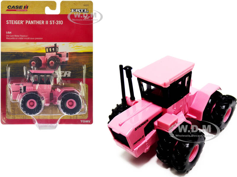 Steiger Panther II ST-310 Tractor with Dual Wheels Pink \