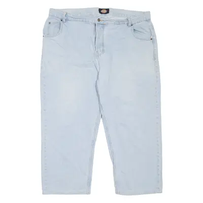DICKIES Workwear Mens Jeans Blue Relaxed Tapered W43 L25