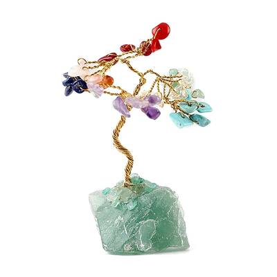 Gemstone Chips Tree of Life Decorations