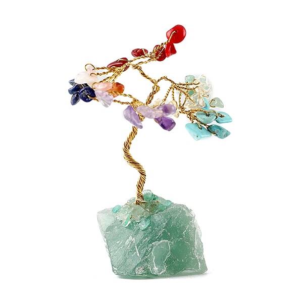 Gemstone Chips Tree of Life Decorations
