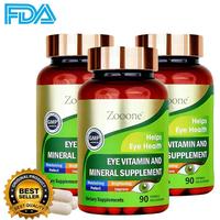 3 Bottles Zooone-Lutein 180mg & Zeaxanthin to90 Tablets-Dietary Supplement for Optimal EyeHealth, Supports Vision & Prevents ...
