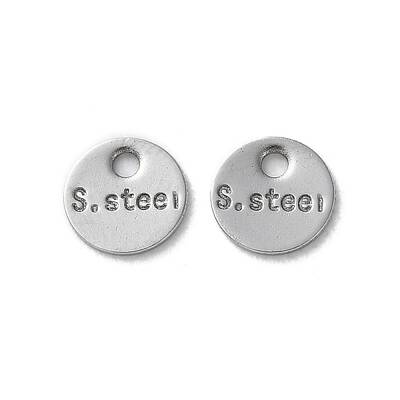 304 Stainless Steel Charms