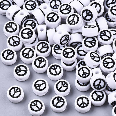Opaque Acrylic Beads