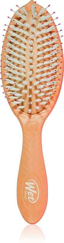 Wet Brush Go Green Treatment And Shine brush for shiny and soft hair coconut oil