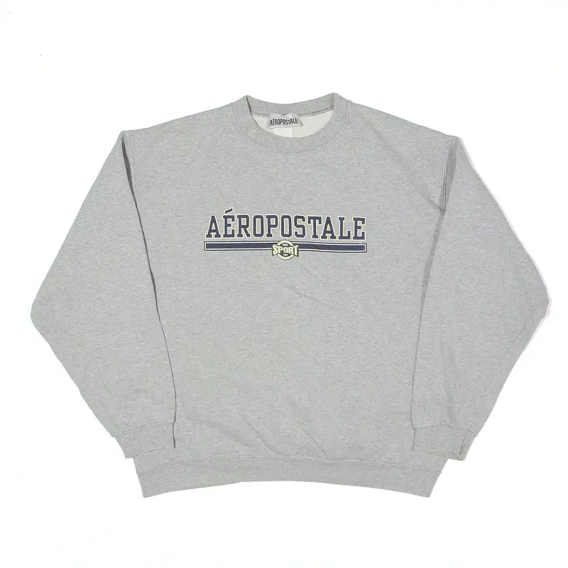 AEROPOSTALE Sweatshirt Grey Mens M