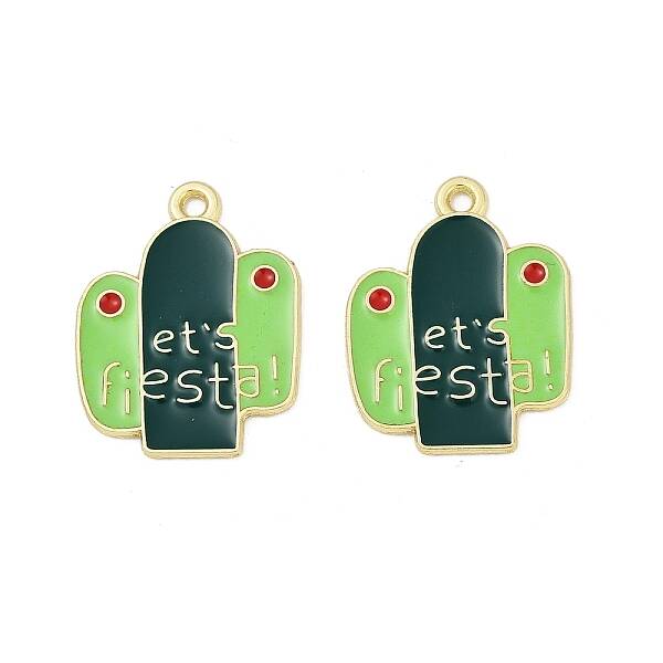Cinco De Mayo Theme Alloy Enamel Pendants