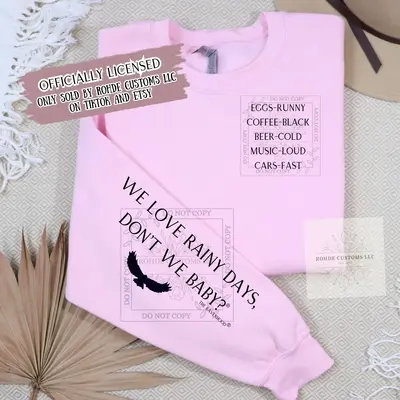 LICENSED Dominic King Ravenhood series sweatshirt